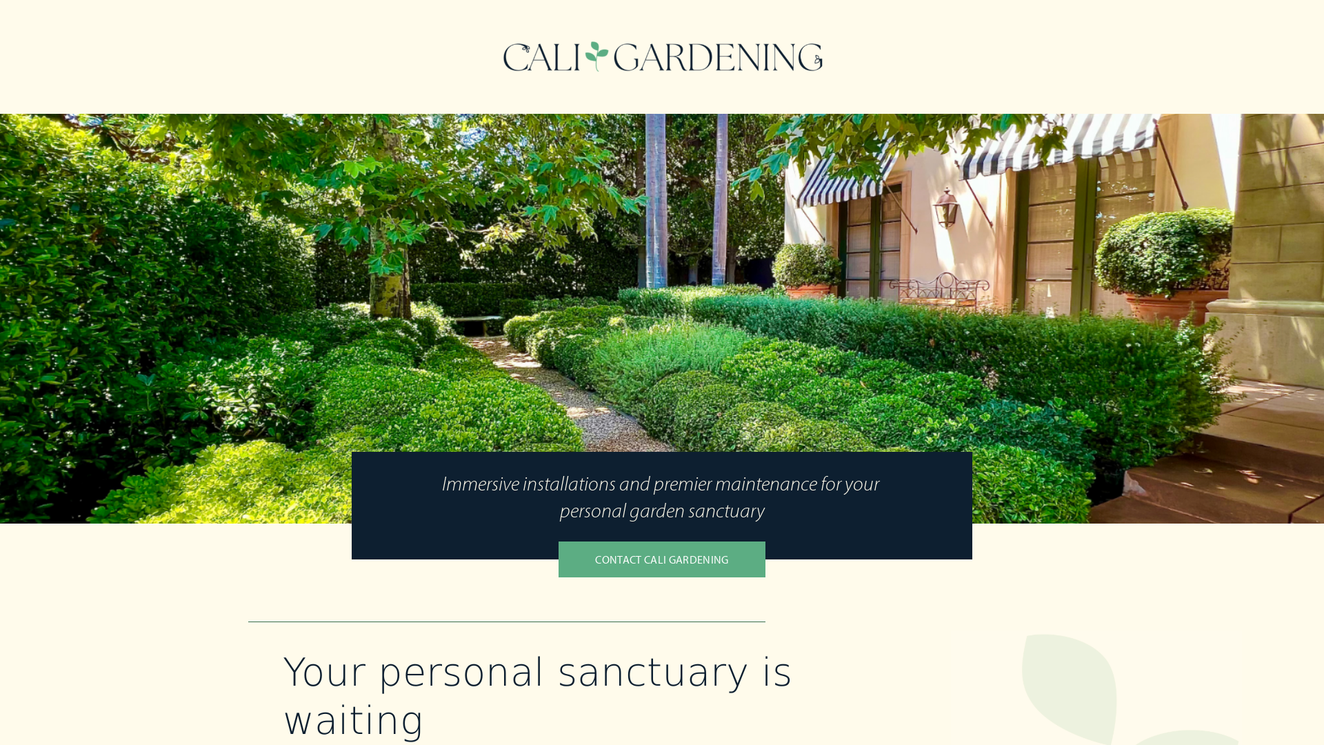 Cali Gardening Services