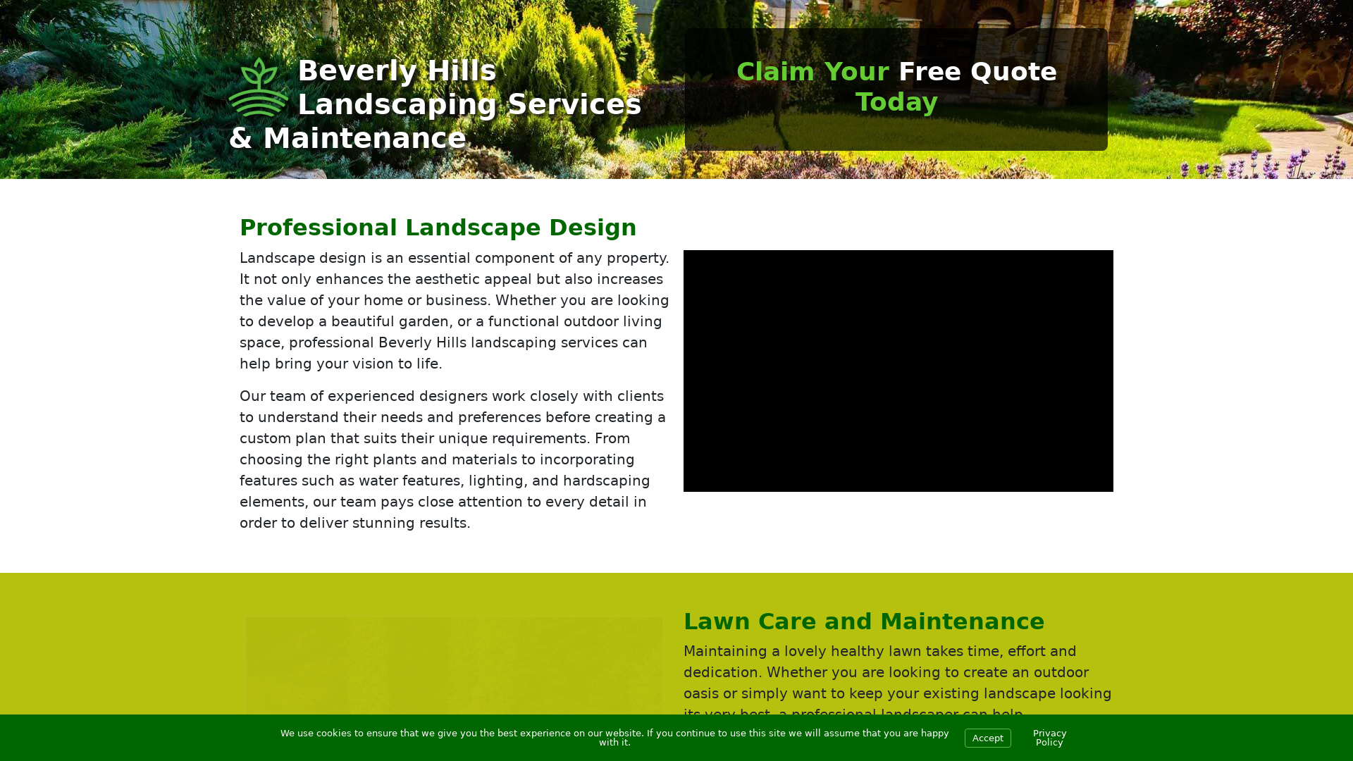 Beverly Hills Landscaping Services